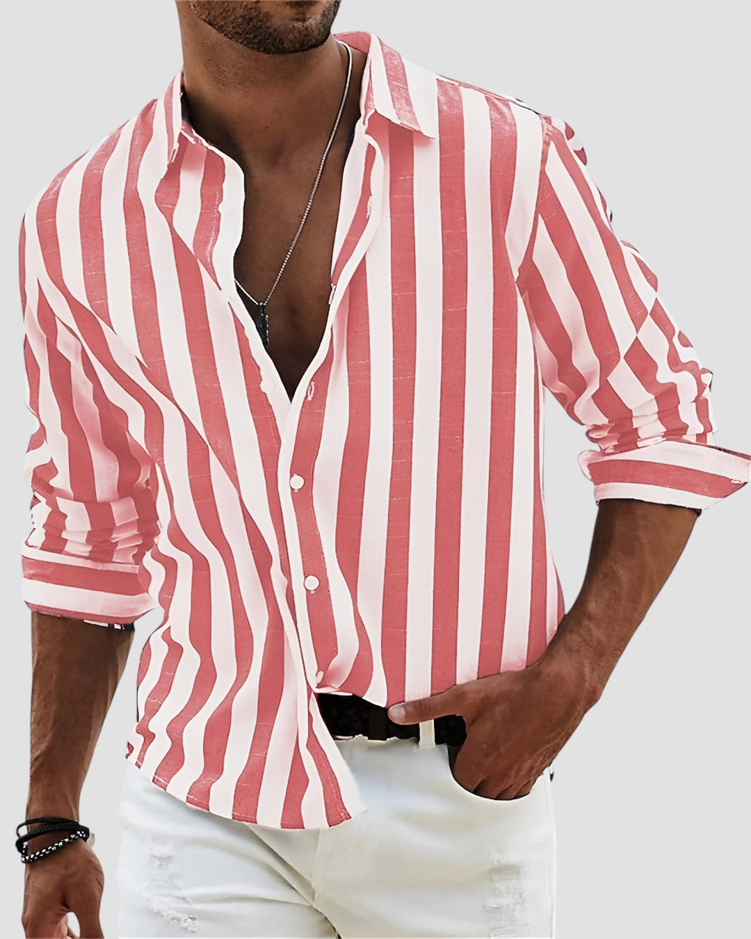 Galimov - Elegante Camicia A Maniche Lunghe