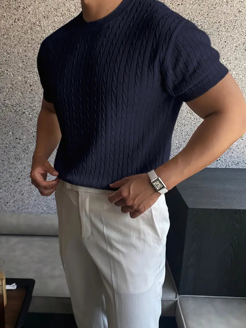 Kiril - Elegante Maglione Lavorato A Maglia