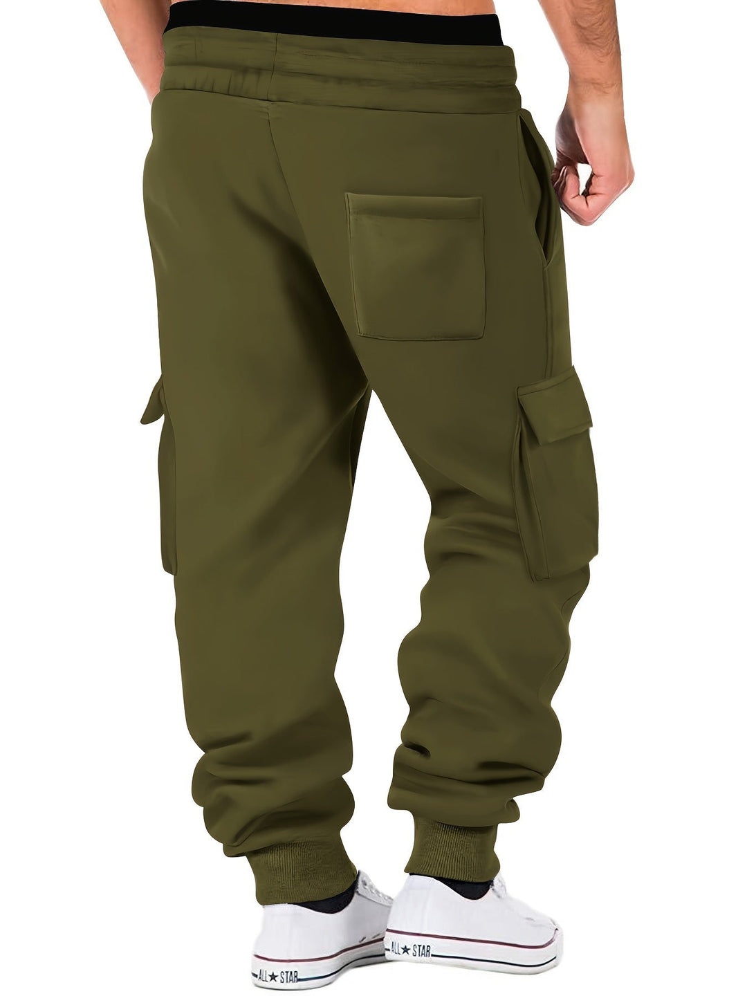 Daan - Pantaloni Jogger Cargo Con Tasche Multiplo