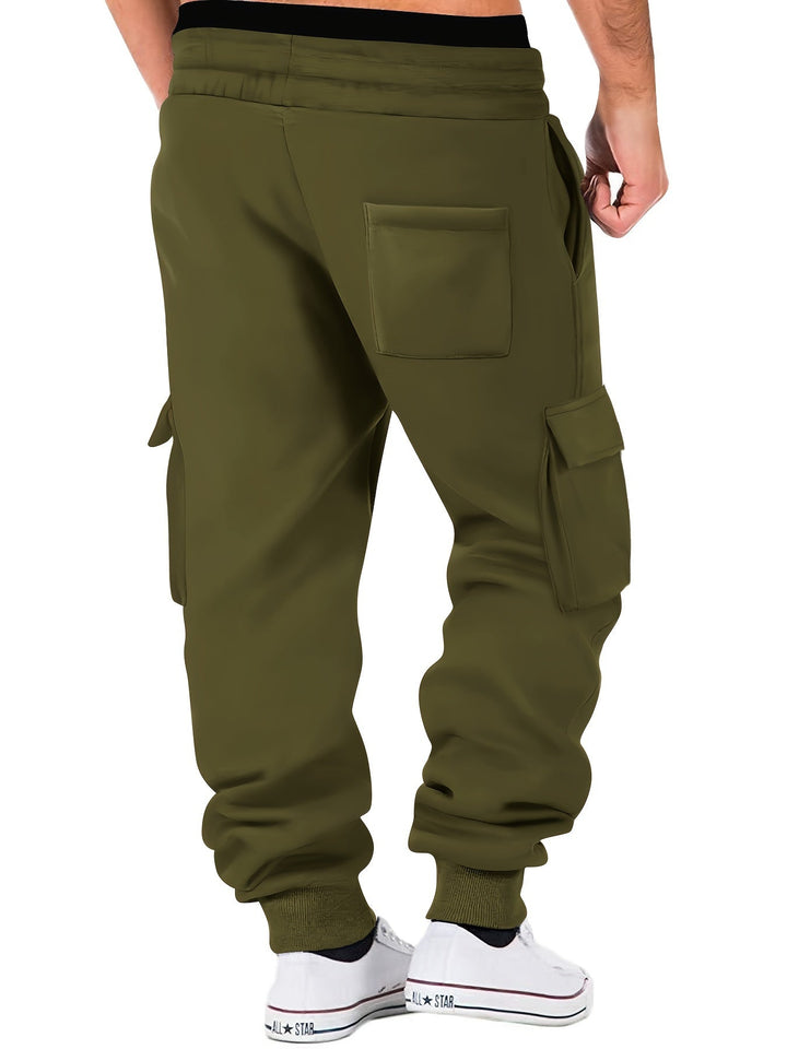 Daan - Pantaloni Jogger Cargo Con Tasche Multiplo
