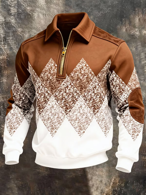 Renshaw - Elegante Felpa Con Zip