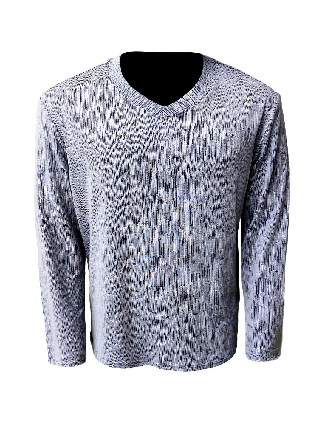 Usher - Maglietta Vestibilità Sottile Maniche Lunghe Con Scollo V