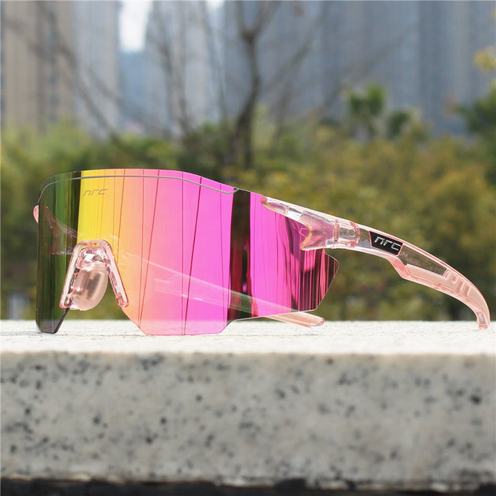 FlashLens -  Occhiali Da Sole Con Visiera a Specchio