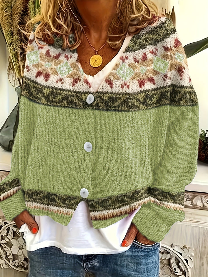 Marcela - Elegante Cardigan Lavorato A Maglia