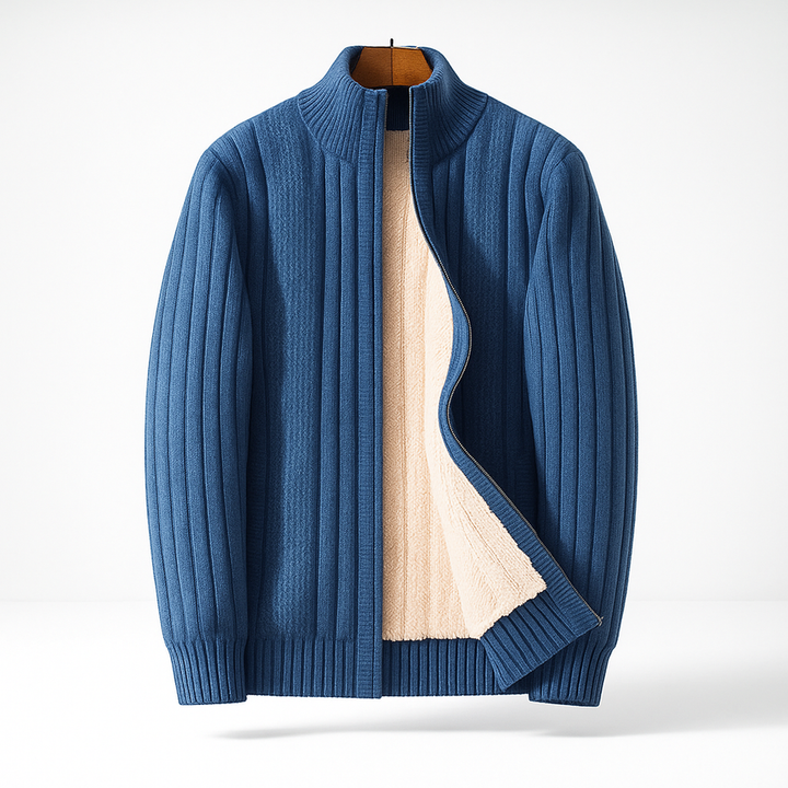 Artan - Cardigan In Cashmere Lavorato a Maglia Con Cerniera