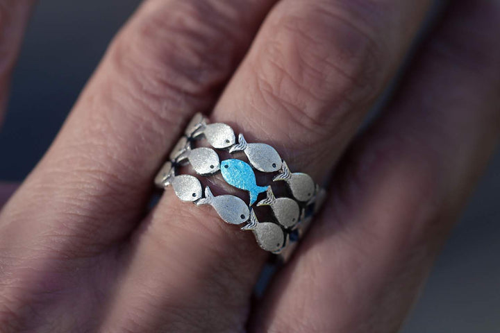 Marene - Anello in Argento Controcorrente