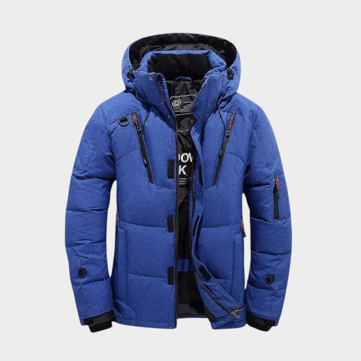Alaxis - Piumino Con Cappuccio e Tasche Con Cerniera