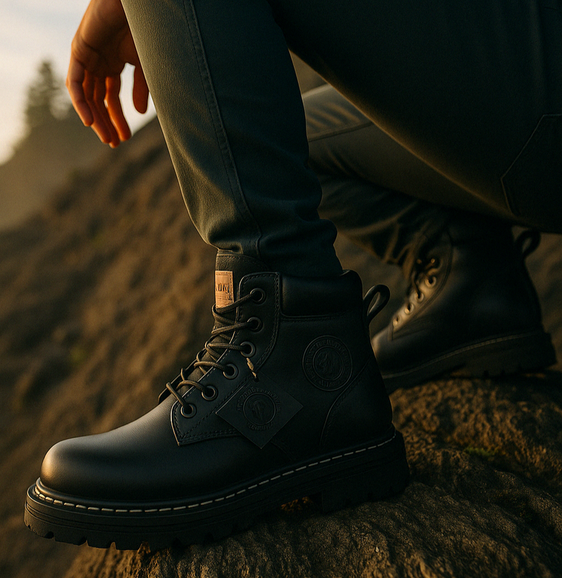 Jerrod  - Stivaletti Stringati Impermeabili