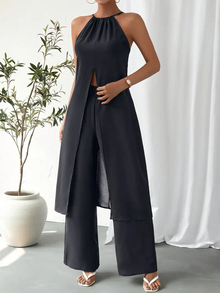 Eirini - Elegante Set Due Pezzi Senza Maniche