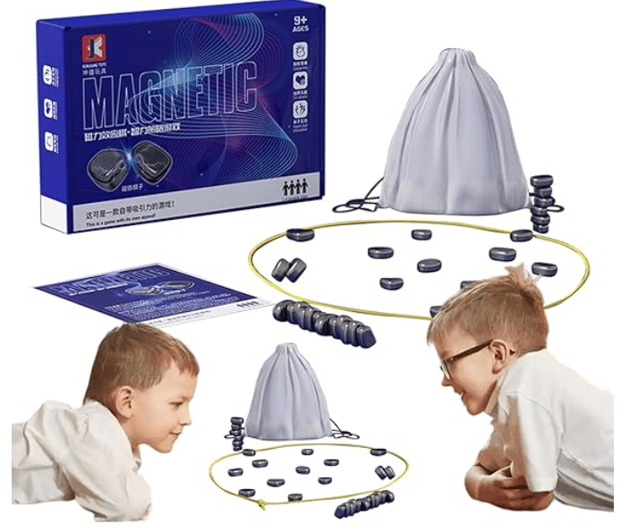 MindSpark - Set Di Scacchi Magnetici Divertente Gioco Di Strategia Per Bambini e Famiglie