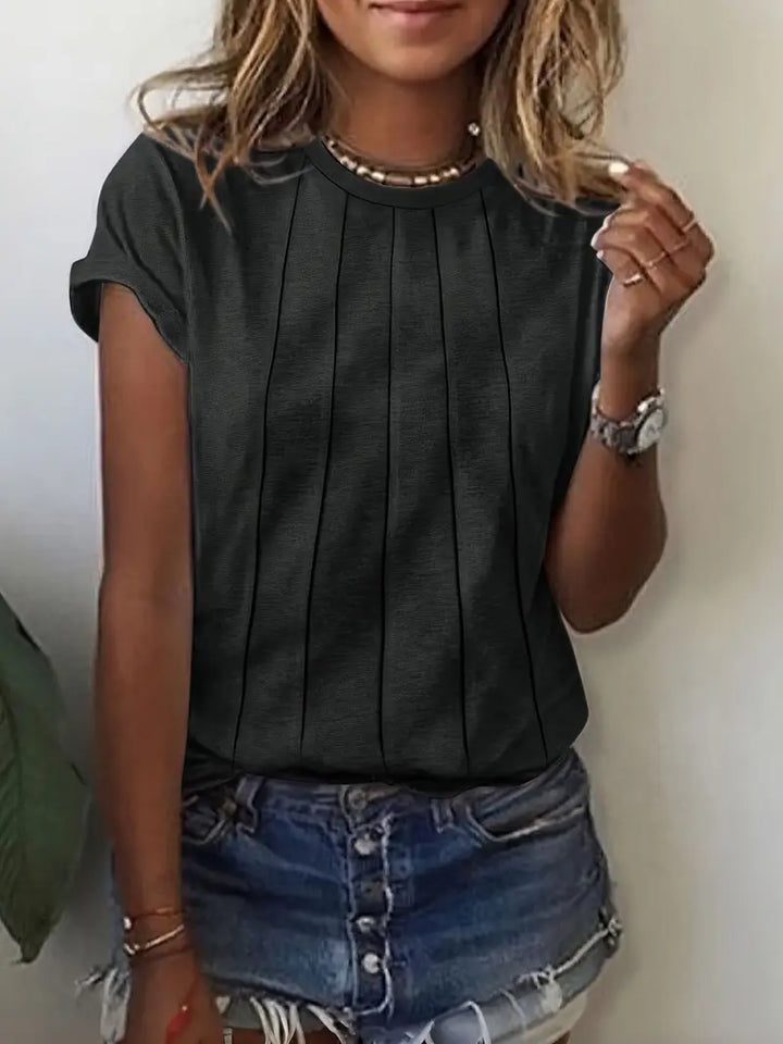 Vitaliya - Maglietta Casuale A Maniche Corte