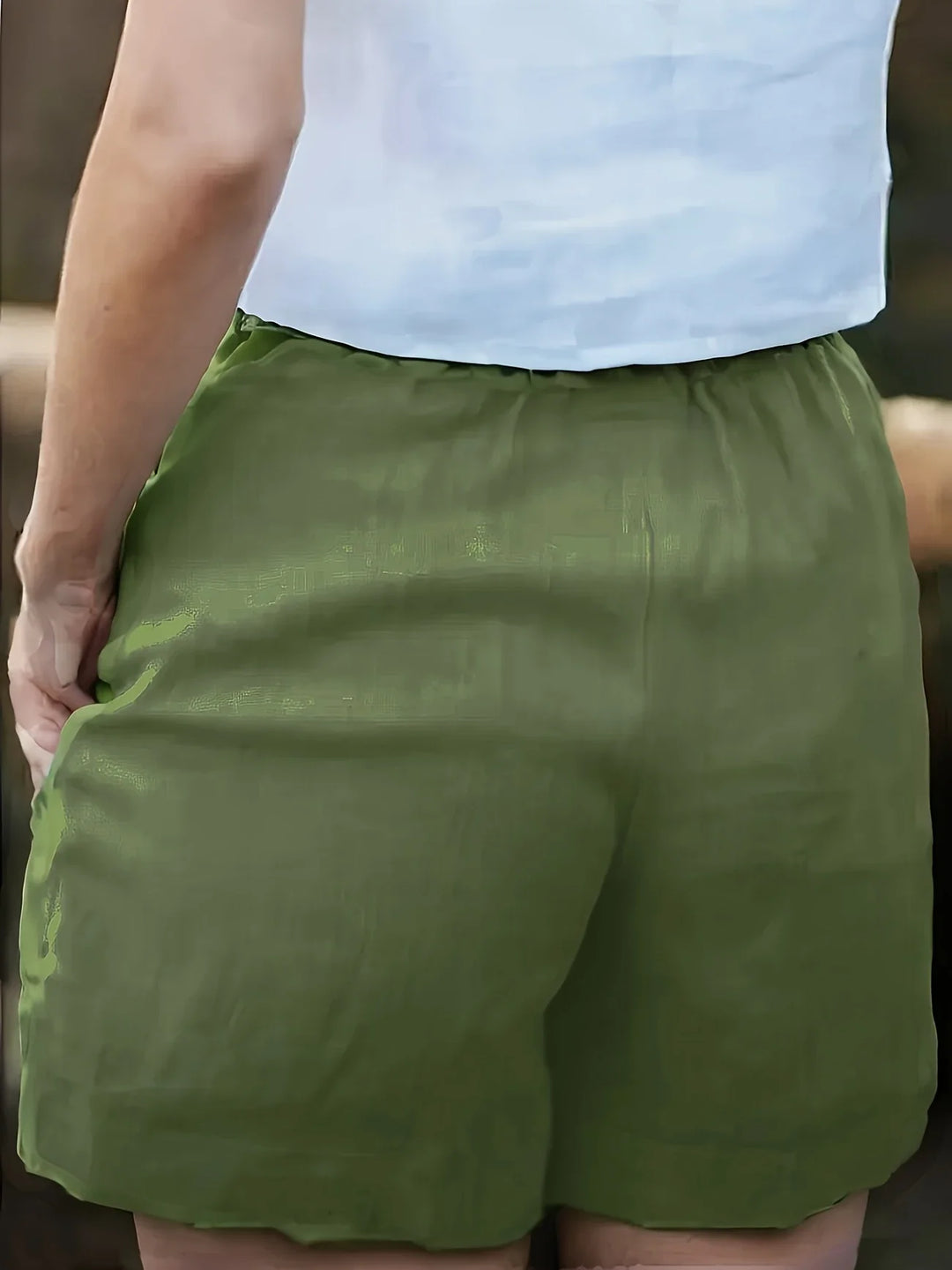 Niamh - Pantaloncini Estivi Casual Con Tasca