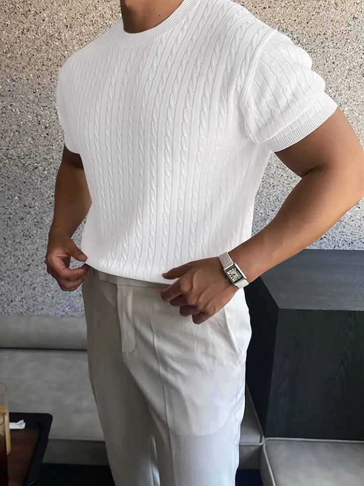 Kiril - Elegante Maglione Lavorato A Maglia