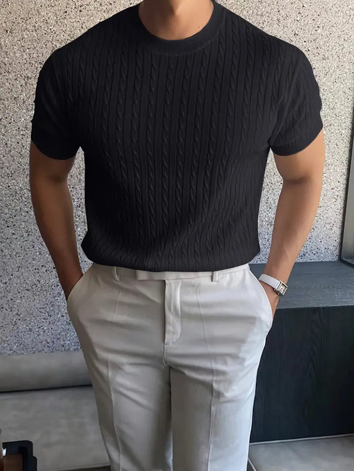 Kiril - Elegante Maglione Lavorato A Maglia