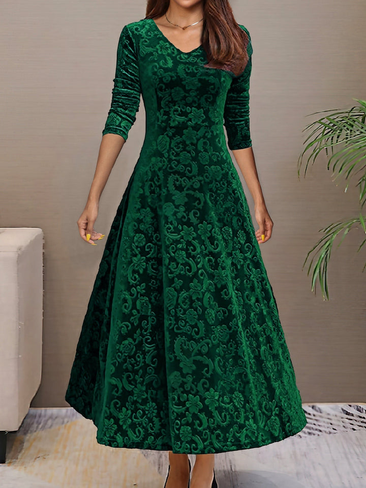 Eluned - Elegante Abito Da Sera In Velluto
