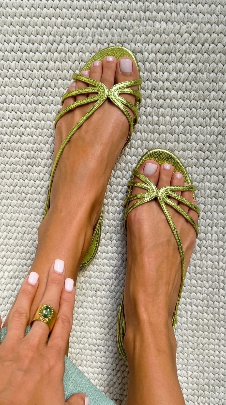 Schila - Sandali Lucidi Con Cinturini