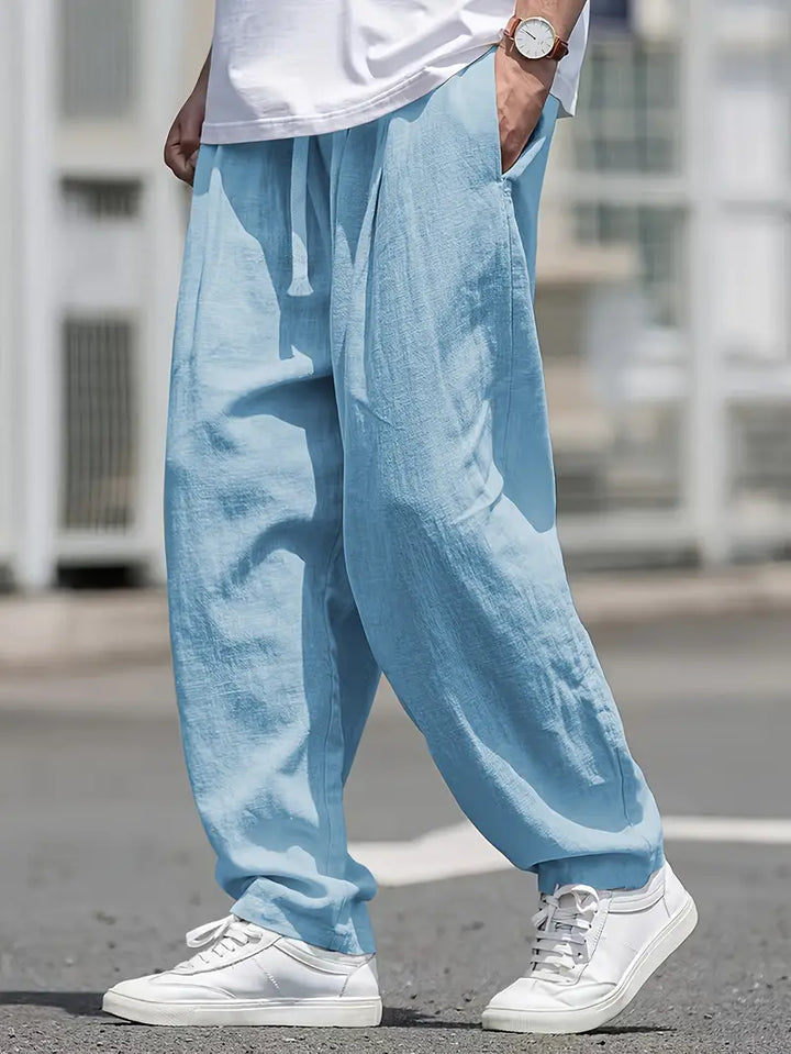 Kirk - Pantaloni Traspiranti In Cotone Con Tasche