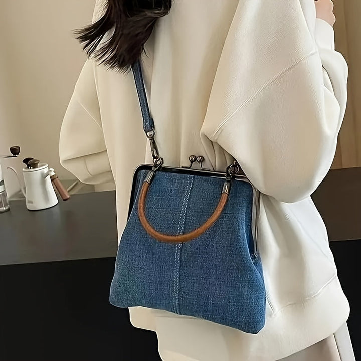 Rachil - Borsa a Tracolla In Denim