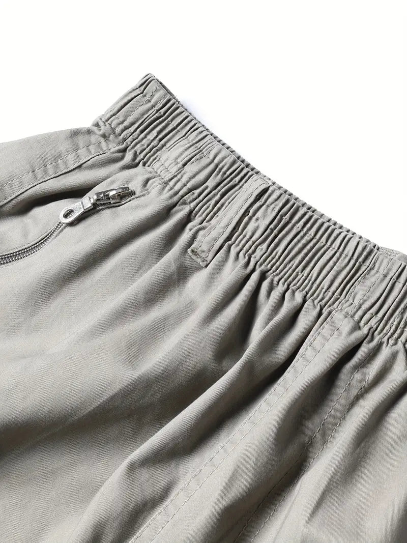 Theodore - Pantaloncini Cargo In Cotone Traspirante