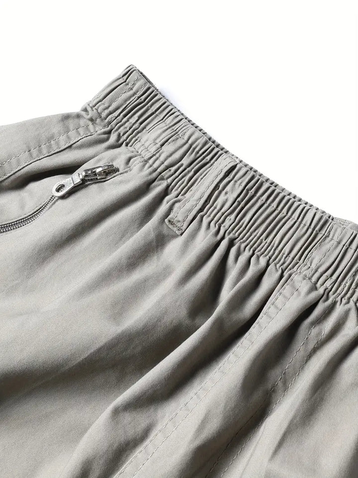 Theodore - Pantaloncini Cargo In Cotone Traspirante
