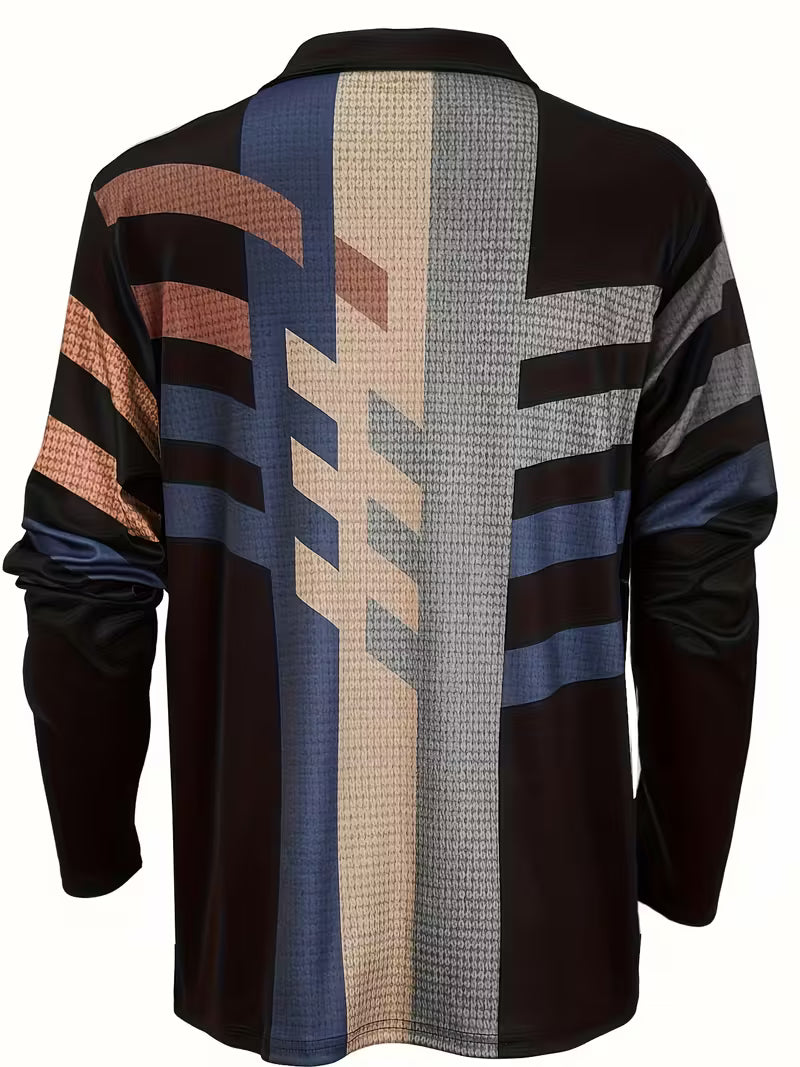 Thomson - Camicia a Maniche Lunghe Con Mezza Zip