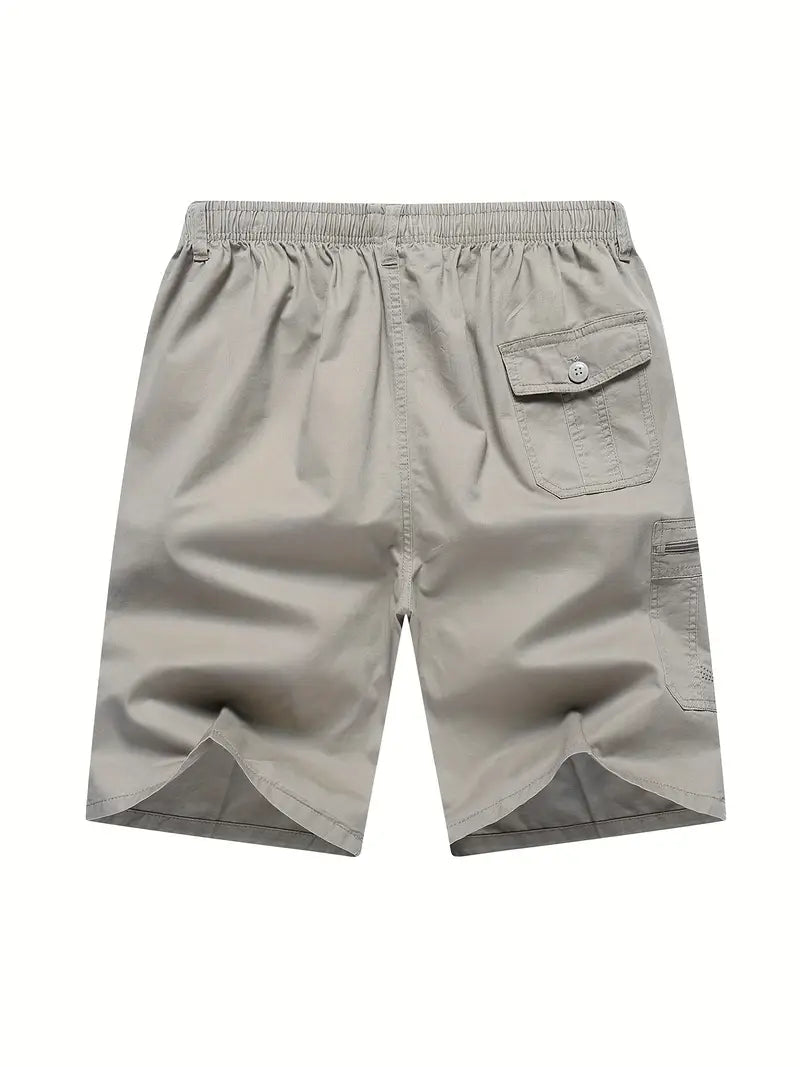 Theodore - Pantaloncini Cargo In Cotone Traspirante