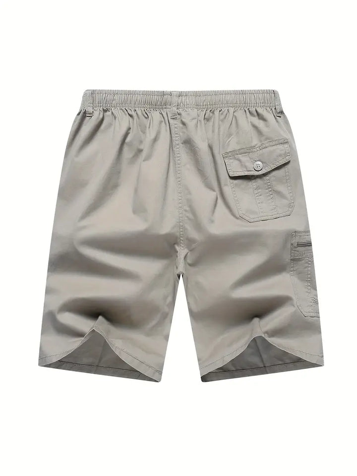Theodore - Pantaloncini Cargo In Cotone Traspirante