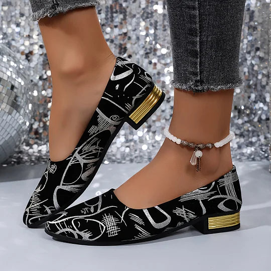 Fernandez - Scarpe Traspiranti Con Tacco Basso
