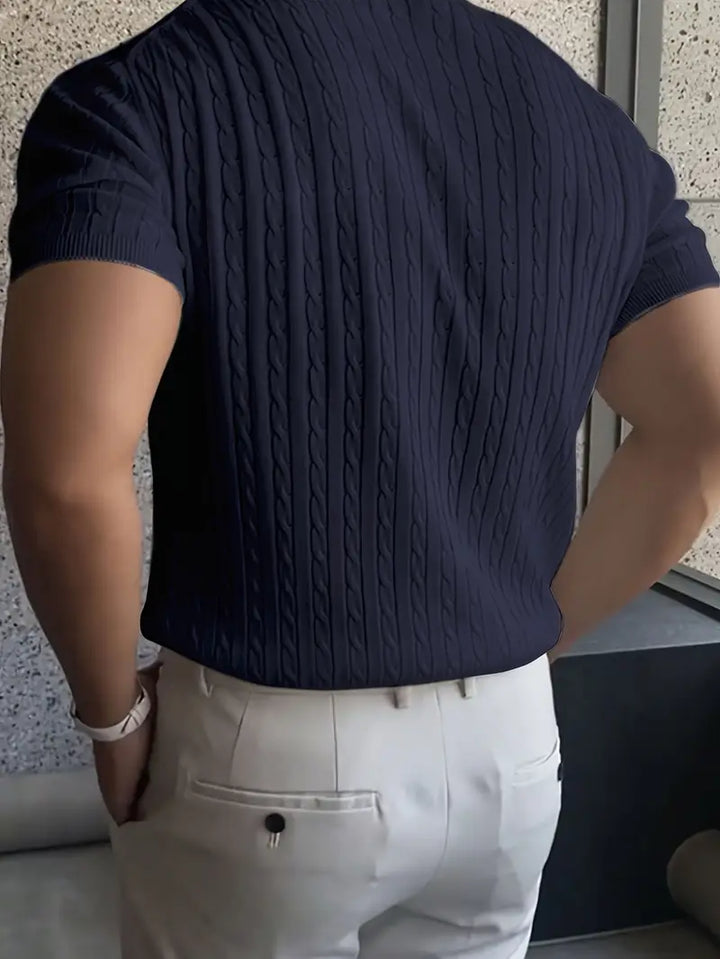 Kiril - Elegante Maglione Lavorato A Maglia