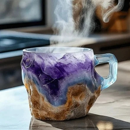 CrystalMug - Tazze Da Caffè In Cristallo Minerale