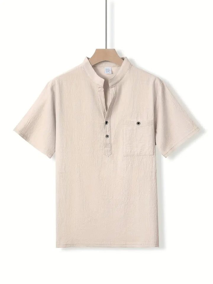 Vaughn - Elegante Camicia A Maniche Corte