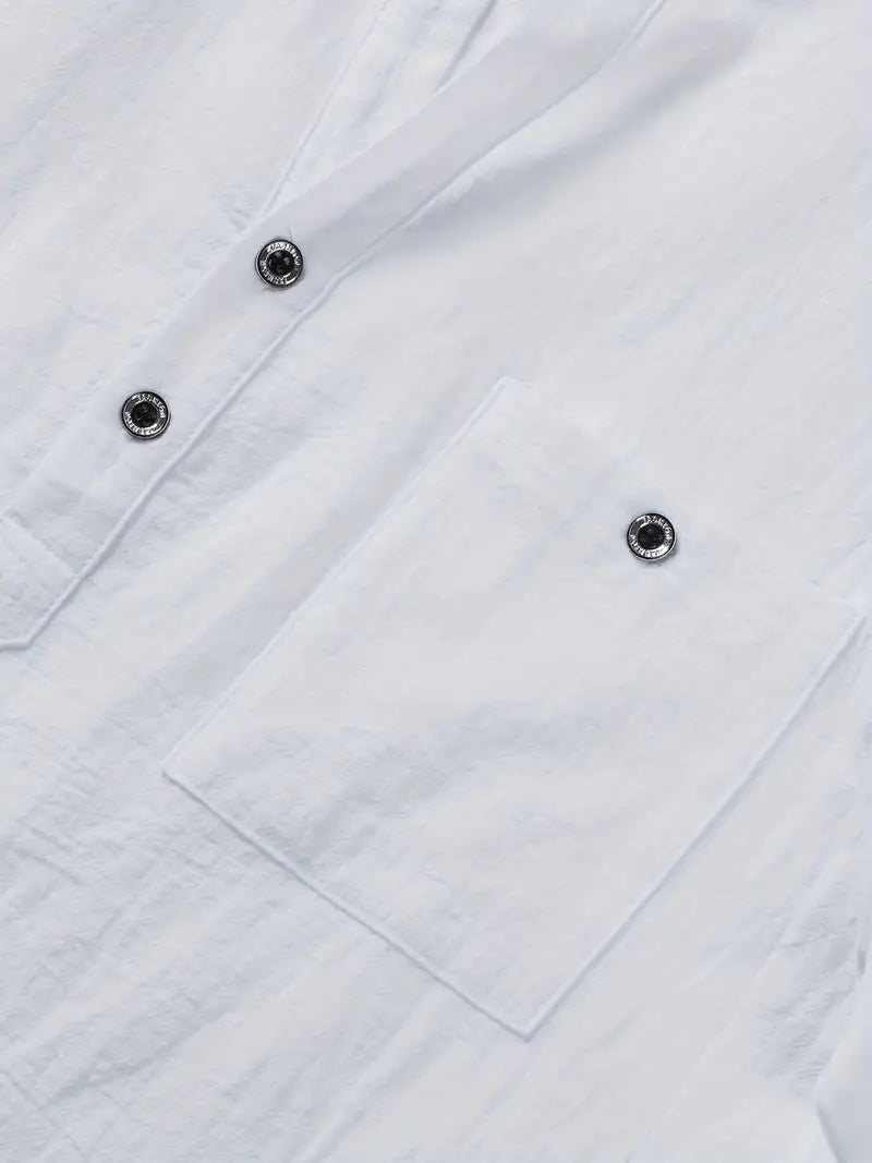Vaughn - Elegante Camicia A Maniche Corte