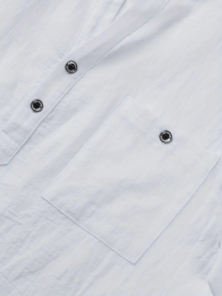 Vaughn - Elegante Camicia A Maniche Corte