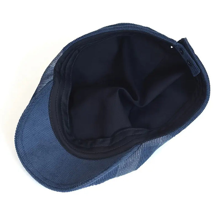 Enriko - Berretto Vintage in Cotone a Quadri