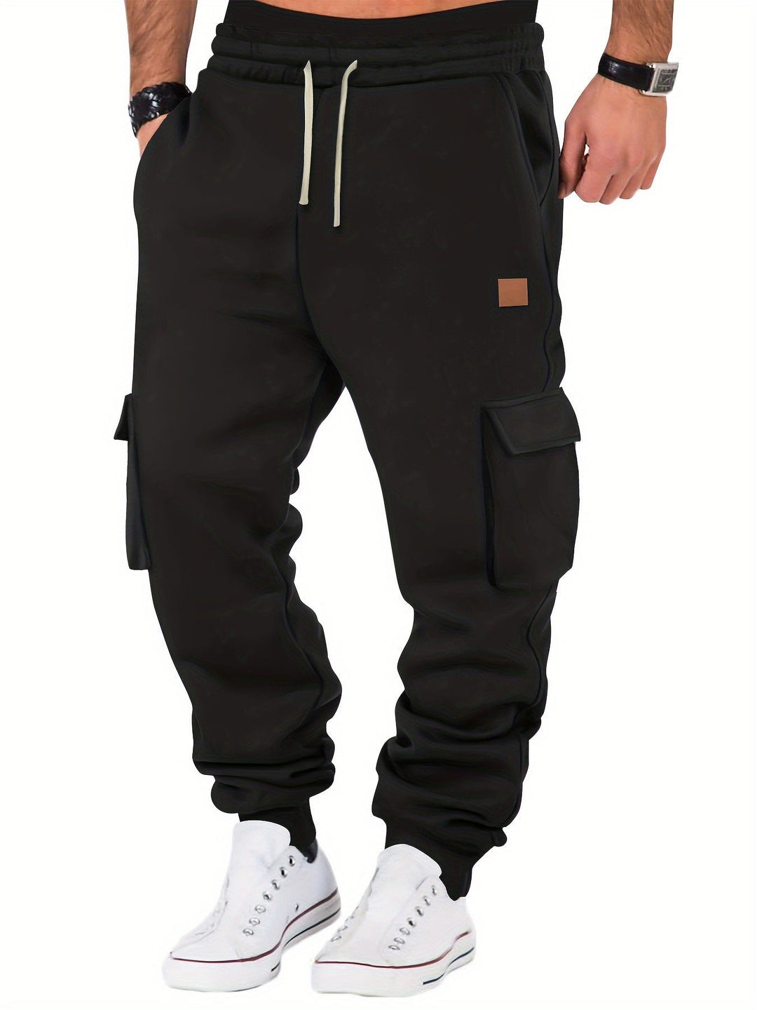 Daan - Pantaloni Jogger Cargo Con Tasche Multiplo