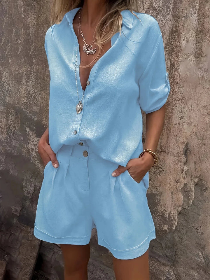 Arampatzi - Elegante Completo Estivo a Due Pezzi