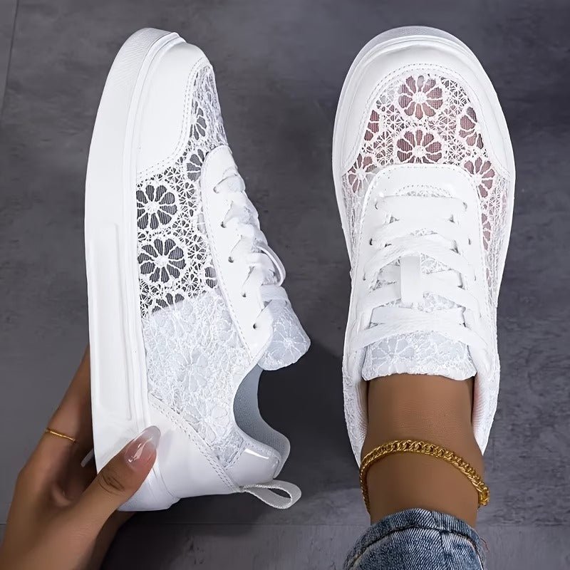 Alessa - Eleganti Sneakers in Pizzo