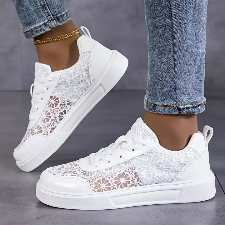 Alessa - Eleganti Sneakers in Pizzo