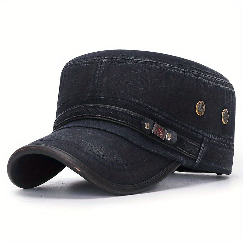 Goggins - Cappellino Piatto In Cotone Stile D'epoca