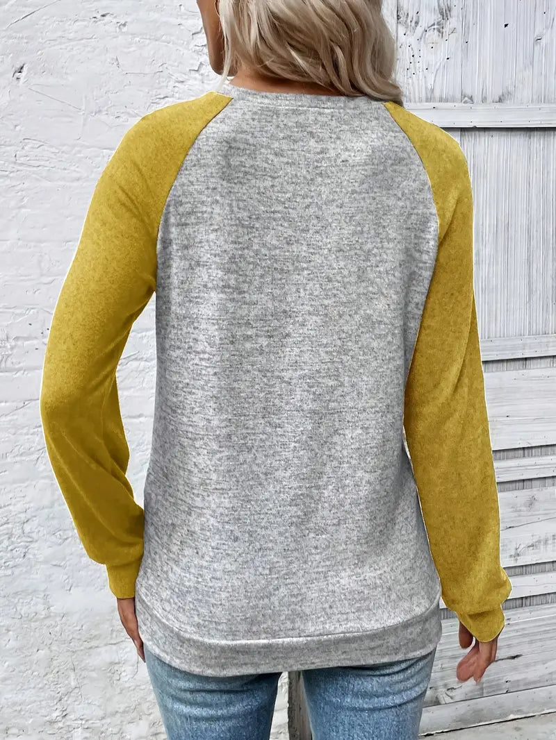 Samridhii - Camicia Casual Con Collo Rotondo