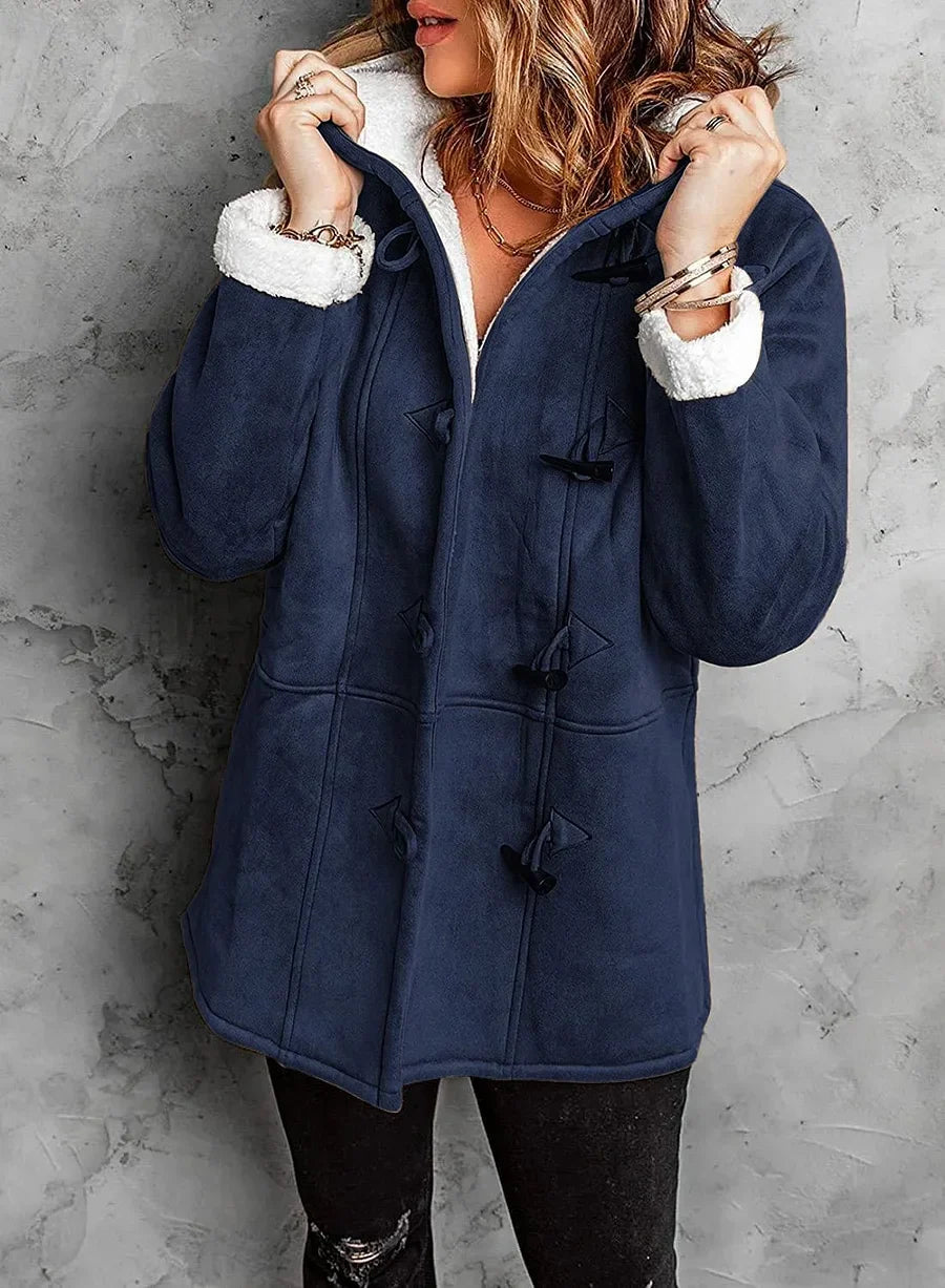 Tyra - Comoda Felpa Con Cappuccio a Maniche Lunghe Per l'Inverno