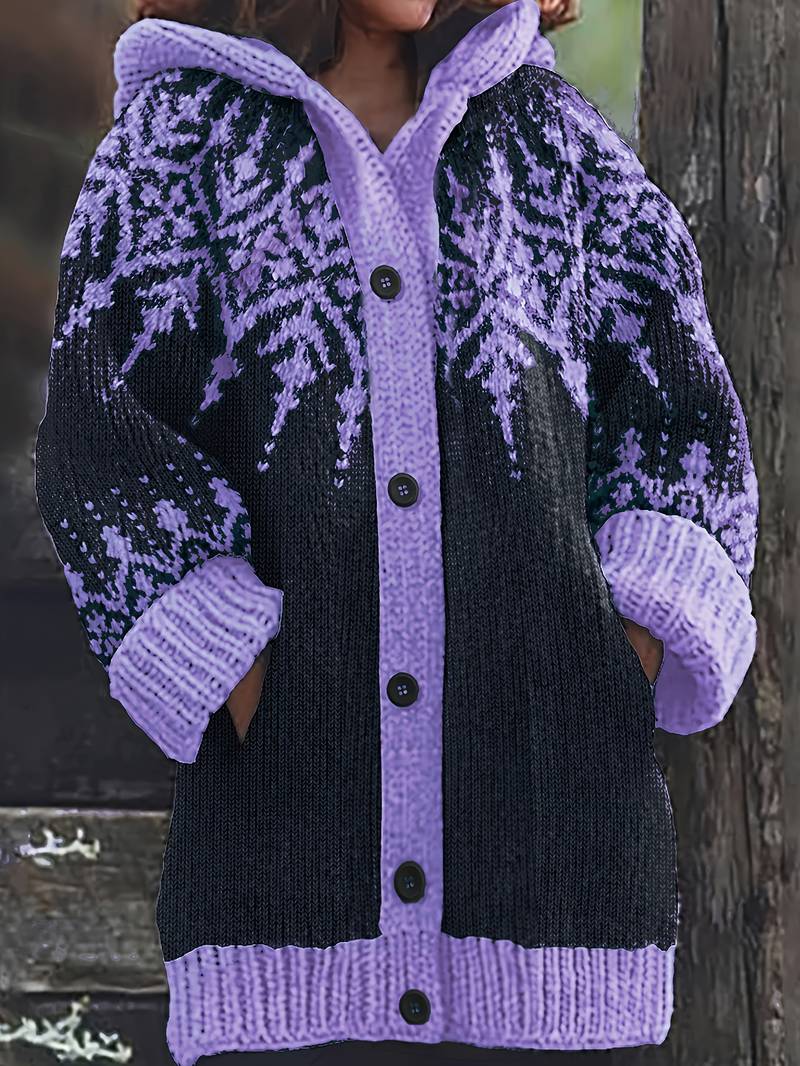 Hadassah - Elegante Cappotto Invernale Oversize in Tessuto
