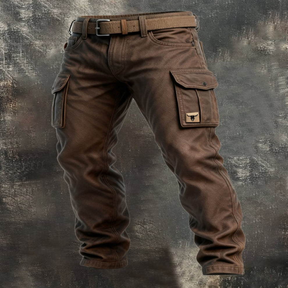 Greyson - Pantaloni Cargo Foderati