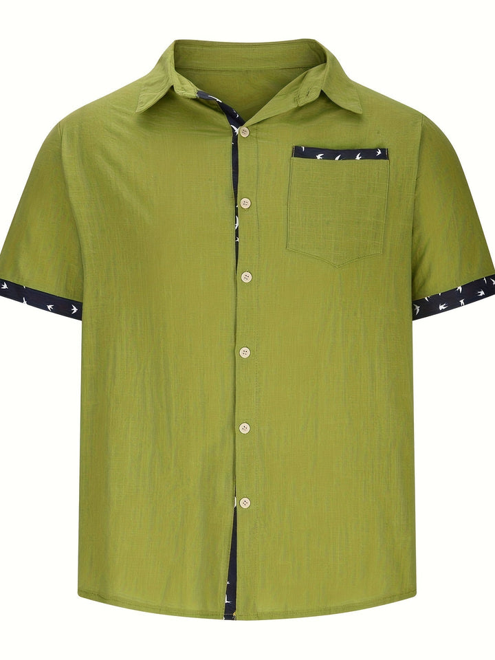 Julio - Camicia Elegante A Maniche Corte