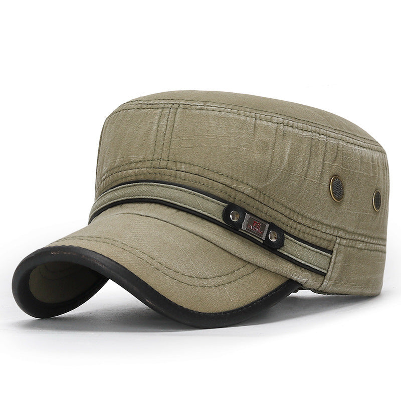 Goggins - Cappellino Piatto In Cotone Stile D'epoca