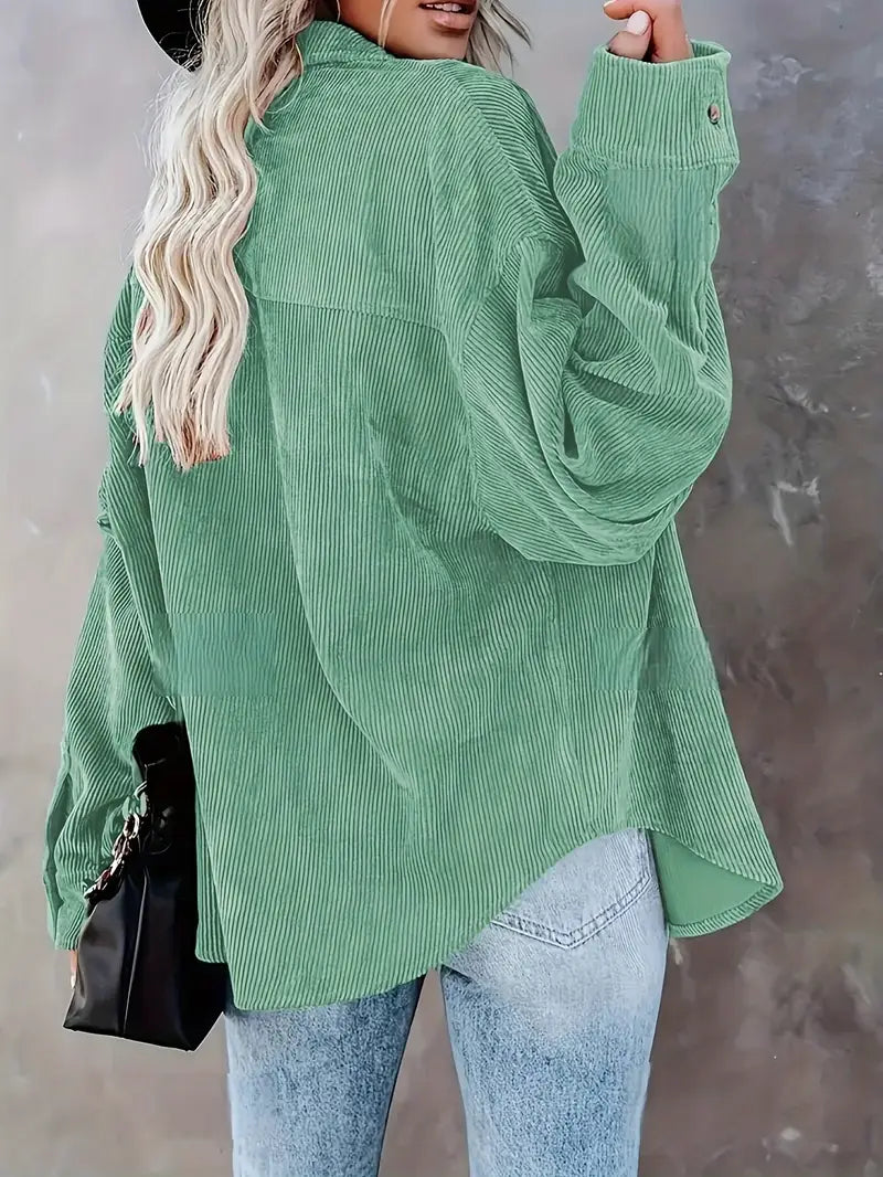 Irmela - Camicia a Maniche Lunghe Con Bottoni