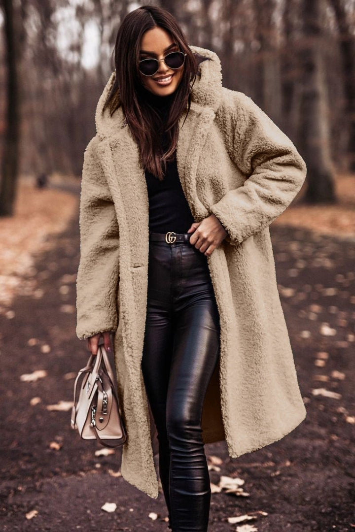 Nedda - Elegante Giacca Invernale Teddy