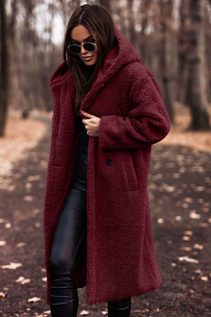 Nedda - Elegante Giacca Invernale Teddy