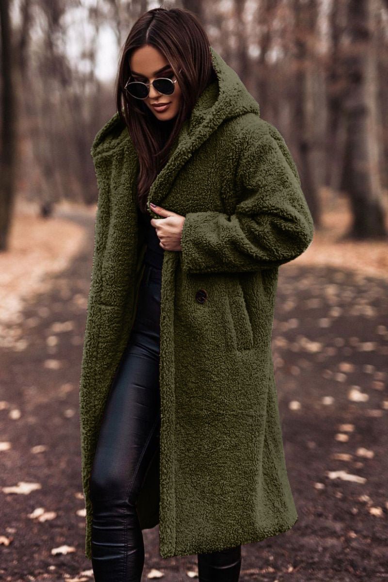 Nedda - Elegante Giacca Invernale Teddy