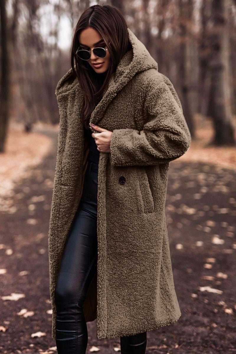 Nedda - Elegante Giacca Invernale Teddy